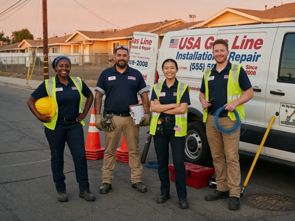 Gas Line Installation company in Austinville, IA